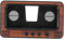 HEMOTON Retro-Handyhalter TV-Smartphone-Halterung Retro-TV-Telefonhalter schreibtischdeko Schreibtisch Dekoration Handyständer Vintage-Telefonhalter Handyhalterung Jahrgang Ornamente PP
