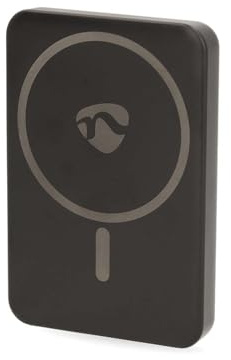 powerbank - 5000 mAh - kabelloses Laden - 1.67/2.22/3.0 A - Anzahl der Ausgänge: 1 - Ausgangsanschluss: 1x USB-C - Eingangsverbindung: 1x USB-C - PD3.0 20W - Lithium-Polymer