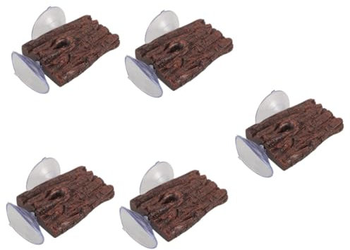 Sosoport Lot De 5 Rampes en Résine pour Aquarium De Tortues Aquatiques