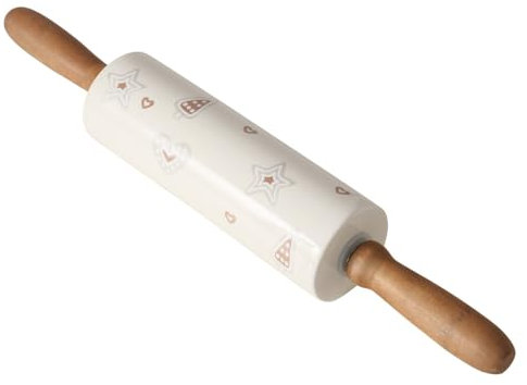 Boltze Home Mattarello in ceramica manico Bakery