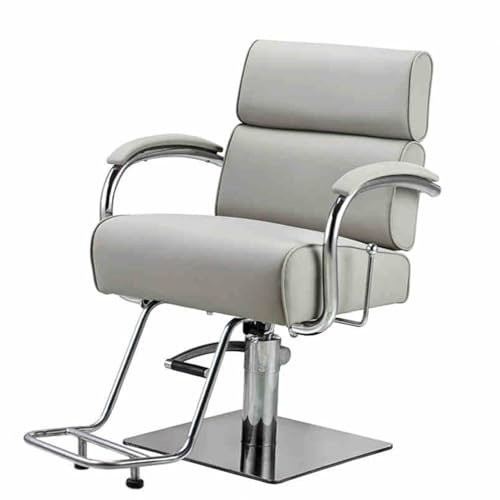 Friseurstuhl Friseursessel 360° Drehbar Frisörstuhl Barberstuhl Höhenverstellbarer Barbersessel Hydraulischer Bedienungsstuhl Friseurbedarf,C