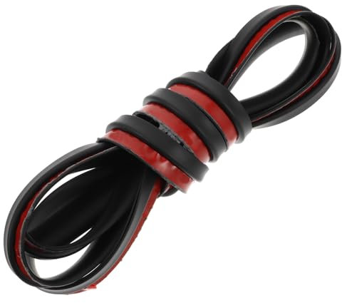 CRILSTYLEO Car Weather Stripping Dichtungsstreifen Aus Gummi Für Fenster Und Türen Schallschutz Wetterdichtung Für Selbstklebend Schwarz