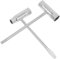 ORFOFE Chainsaw Ratchet Scrench 2pcs Wrench Set T-Wrench Spanner Tool Replacement for Chainsaw Scrench Adjustment