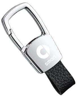 WENINETIES Car KeyChain for Smart #1 Smart 1 SUV 2023 2024+, With Mountaineering Buckle Portable Clip-Keyrings Car Key Keychain Replacement Accessory,A