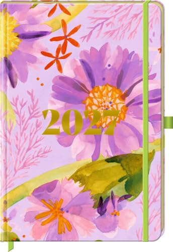 Wochenkalender 2027 - Purple (Großer Wochenkalender)