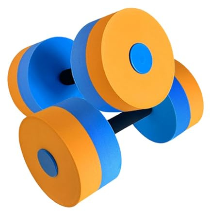 Juego De 2 Mancuernas De Agua Para Ejercicio En La Piscina, Pesas De Agua De EVA De Alta Densidad Para Aeróbic Acuático, Mancuernas Piscina Aquagyms Para Niños, Adultos, Equipo Deportivo De Aguas