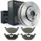 Bremsen/Bremsscheiben Ø256 mm Vorne BELÜFTET + Bremsbeläge NB PARTS GERMANY 10038207