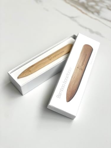 Hahnemühle Falzbein aus Bambus, zum abtrennen von verleimten Aquarellpapier