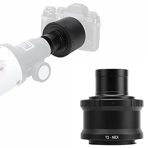 Zunate Teleskopadapterring, Professioneller, Langlebiger T-Ring für E-Mount-Kamera auf 1,25-Zoll-Adapterring für Astronomische Teleskopkameraobjektive