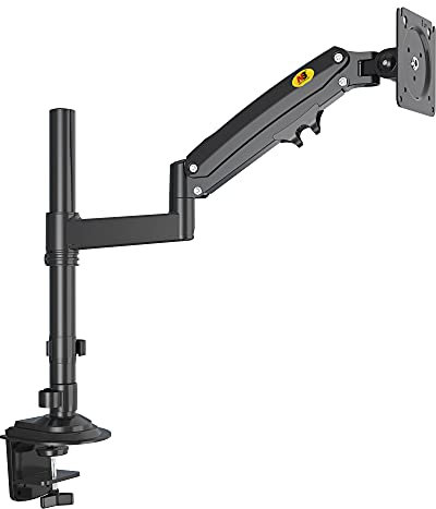 Supporto da tavolo con molla a gas per schermi LCD da 22-35 pollici con VESA max. 100 x 100 mm, fino a 12 kg