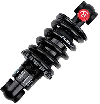 EXA Dämpfer Hinten Stoßdämpfer Luft/Öl/Feder KS 291 Federung Stoßdämpfer Feder Langlebig Downhill 550/650 LBS 125/150/165/190mm MTB Fahrrad (125MM 550LBS)