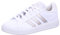 adidas Femme Grand TD Lifestyle Court Casual Shoes Chaussures, Cloud White/Platinum/Cloud White, 38 2/3 EU