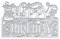 DzIxY Happy Birthday Hintergrund Metall Stanzformen für Kartenherstellung Kit Prägepapier Stanzformen Sets Scrapbooking Maschine Schablonen Aufbewahrungstaschen Zubehör