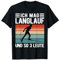 Langlauf Lustiges Retro Ski Schi Langlauf Geschenk T-Shirt