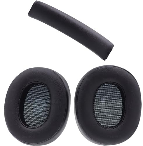 Deal4GO Original Kopfhörer-Ohrpolster für JBL Tune 720 710 700 720BT 700BT 710BT 750BT Ohrpolster (schwarz)