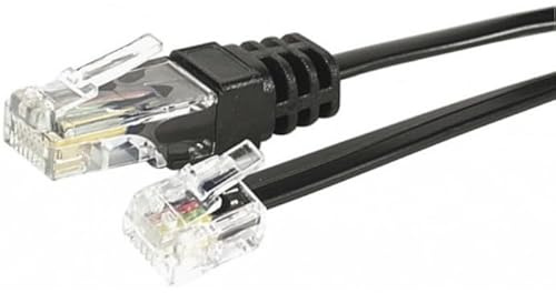 Connect Cordon de raccordement téléphonique RJ11/ RJ45-1 m