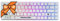 Higround Trailhead 65% Mechanical USB Wired Gaming Keyboard, TTC Linear Custom Switches, Programable RGB, Hot-Swappable, Deep Thock Creamy Sounding PC Keyboard, Pre-lubed (SNOWSTONE)