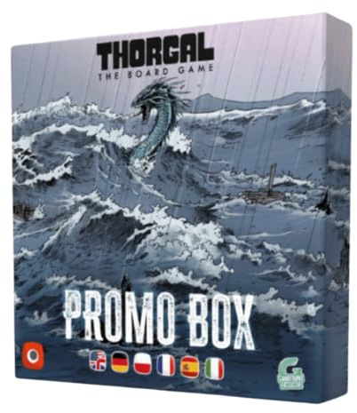 Portal Games | Thorgal: The Board Game – Promo Box | Exclusive Promo Content Expansion | Miniatures, Dice & Enemy Tokens | 1–4 Players | Ages 14+