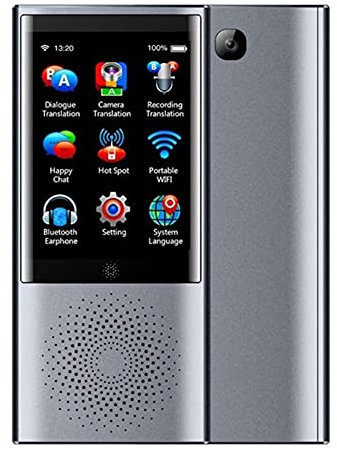 Appareil de traduction de langue, appareil de traduction, prise en charge instantanée intelligente hors ligne 45 langues traducteur vocal électronique en temps réel pour l'apprentissage des achat