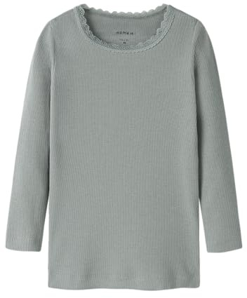 NAME IT Girl Oberteil mit Langen Ärmeln Basic | Long Sleeved Top
