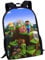 OZXVXZO Mineccraft Cartoon Rucksack Backpack Children's Bag Schulrucksack Reisetasche Teenager Rucksäcke Schule Mädchen Schulranzen Geschenke Anime Kinderrucksäcke Für Jugendliche School Bag Kids （B