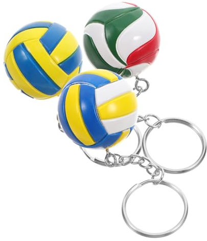 Veemoon 3pièces Porte-clés De -ball Pour Sacs à Dos Porte-clés Exquis Décoratif Et Portable