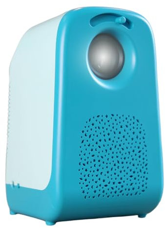 Tikino - Projecteur pour Enfants sans Lumière Bleue Directe - 3 à 10 Ans - Cinéma à la Maison - Boîte à Histoires pour Apprendre et Rêver - 3h de Contenus Vidéo Inclus : Histoires, Yoga, Anglais...