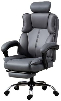 yixinzi-2024 Büro-Schreibtischstuhl Ergonomischer Bürostuhl, höhenverstellbar, Computerstuhl for Zuhause und den Chef, Bequeme Rückenstütze Verstellbarer Bürostuhl