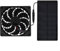 Solar Exhaust Fan 2W 4V Solarbetriebener Ventilator Lüftungsventilator Für Gewächshaus RV Haustierhaus Hühnerstall Ohne Batterie Umweltfreundliche Für Energieversorgung