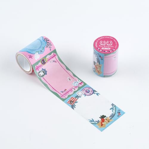 Hobonichi Techo Accessories – Yumi Kitagishi: Sticky Note Roll - White Cat’s Table Decorations
