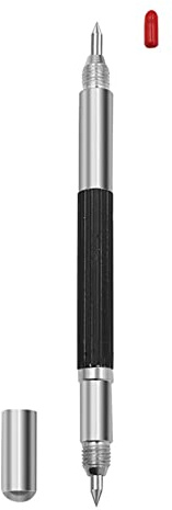 Stylo à tracer en alliage - Marqueur de coupe de carrelage en métal - Pour le travail du bois - Outil en métal