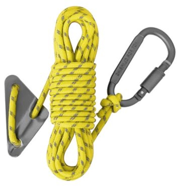 SkyPOOU 5 x langlebige reflektierende Zeltschnur, Outdoor-Zelt-Seil, sicher für die Nacht für stabile Outdoor-Unterstände, Camping-Markisen