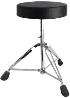 JCXIOC Drum Throne Hocker Drum Throne, dick, rutschfest, bequemer Chair, gepolsterter Sitz, robuster Hocker