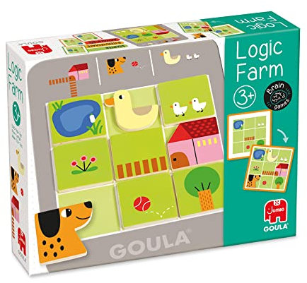 Goula, Logic Farm, Juego Preescolar Educativo de ló gica a Partir de 3 años, Multicolor