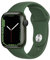 Apple Watch Series 7 (GPS, 41MM) Cassa in Alluminio Verde con Cinturino Sport Trifoglio (Ricondizionato)