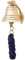 mare-me Kleine Schiffglocke Messing 5cm