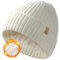 FURTALK Unisex Winter Beanie Grobstrick Mütze mit weiches Fleecefutter Warm Wintermütze für Herren und Damen