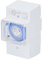 TICFOX Temporizador Mecánico De 181h, Temporizador, Economizador con Batería De 80mAh, Interruptor De Control De Tiempo para Uso Doméstico, 220VAC, 2500W