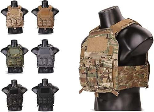 Elite Tribe 420 PLate Carrier Military Tactical Vest Molle Combat Vest (Woodland)