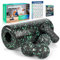 nooncrazy Faszienrolle Set mit Kordelzugbeutel und Training Posters, Faszien Set mit Faszienball Faszienrolle Klein und Duoball für Faszien Training von Muskeln, Bindegewebe und Stoffwechsel