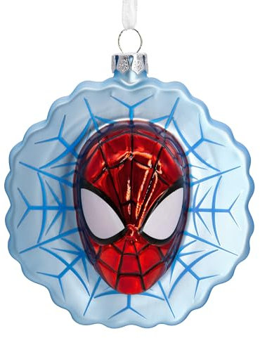 Hallmark Marvel Spider-Man Weihnachtsdekoration aus geblasenem Glas