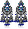 COSSIKA Mode Ohrringe Retro Indische Bollywood Ethnischen Stil Glocke Ohrring Jhumka Tropfen Ohrringe Tanz Party Schmuck Dekor für Mädchen