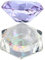 Healeved Crystal Cup Lid Jars Lid for Mason Jars Nail Polish Travel Toiletry Containers