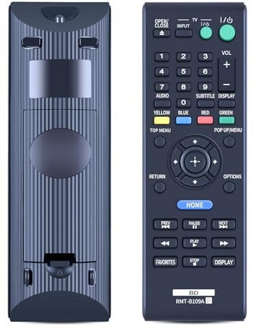 RMT-B109A Remote Remote for SONY RMTB109A RMTB110A BDP-S580 BDP-S480 BDP-S280 BDP-S380 BDP-BX58 BDP-BX38 BDPBX58 BDPBX38 BDP-S483 BDP-S580WM BDP-S580/WM Blu-Ray DVD Player