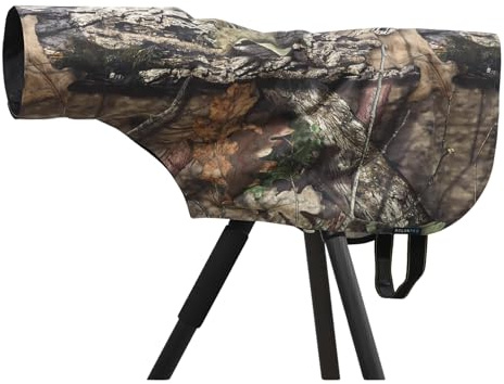 ROLANPRO Housse Compatible avec Sony FE 200-600 mm Jungle Marron | Protection camouflage imperméable contre la pluie et les rayures. Compatible avec Sony FE 200-600 mm. Motif Jungle Marron.