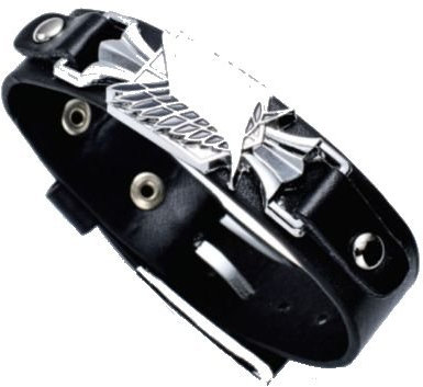 Attack on Titan Cosplay Armband Lederarmband Logo - 26 x 1,8 cm