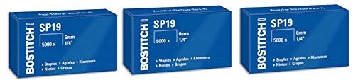 Bostitech SP1906Z Heftklammern (15000 Klammern insgesamt)