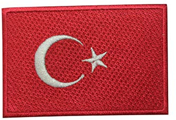 Aufnäher, Motiv: Flagge der Türkei