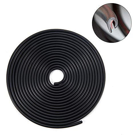 Eytool Car Door Edge Protector,32Ft(10M) Car Edge Trim Rubber Seal Protector with U Shape Car Protection Door Edge Guard Fit for Most Car