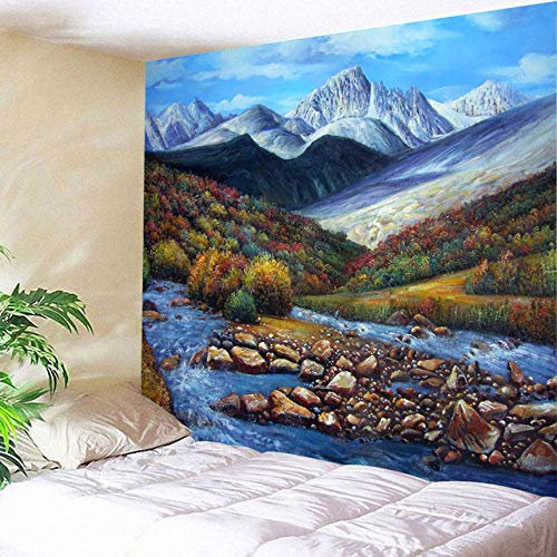 Forest Avenue Fuera de la Ventana Tapiz Impreso Tapiz Decorativo de Mandala decoración del hogar Manta Colgante de Pared Hippie Grande